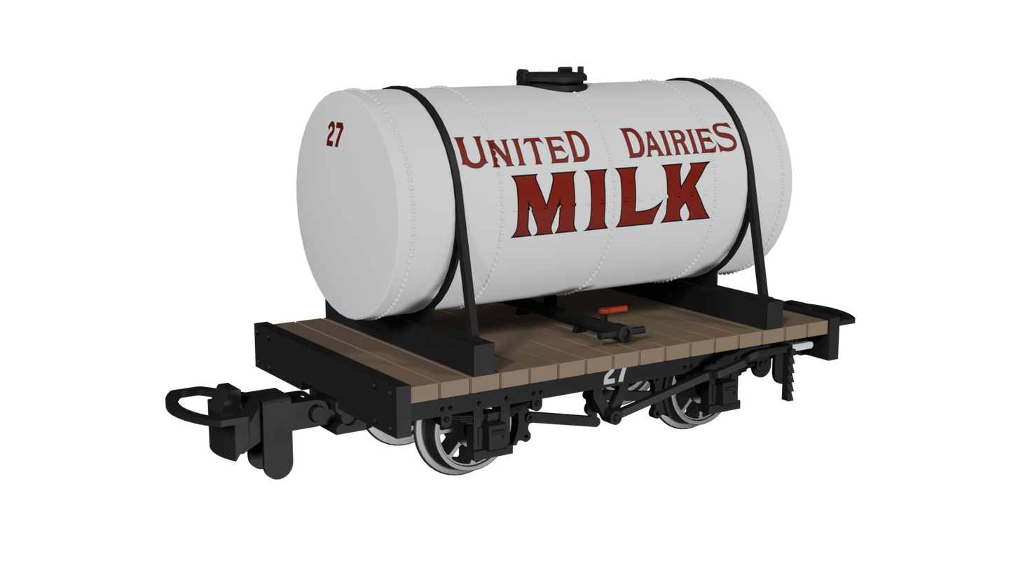 Rapido Trains - 990103 Cylindrical Tank United Dairies No. 273 (009 Scale)