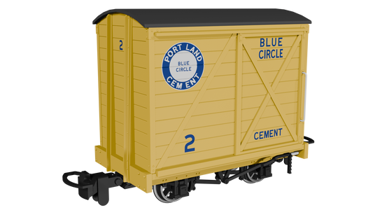 Rapido Trains - 990305 Covered Van Blue Circle No. 2 (009 Scale)