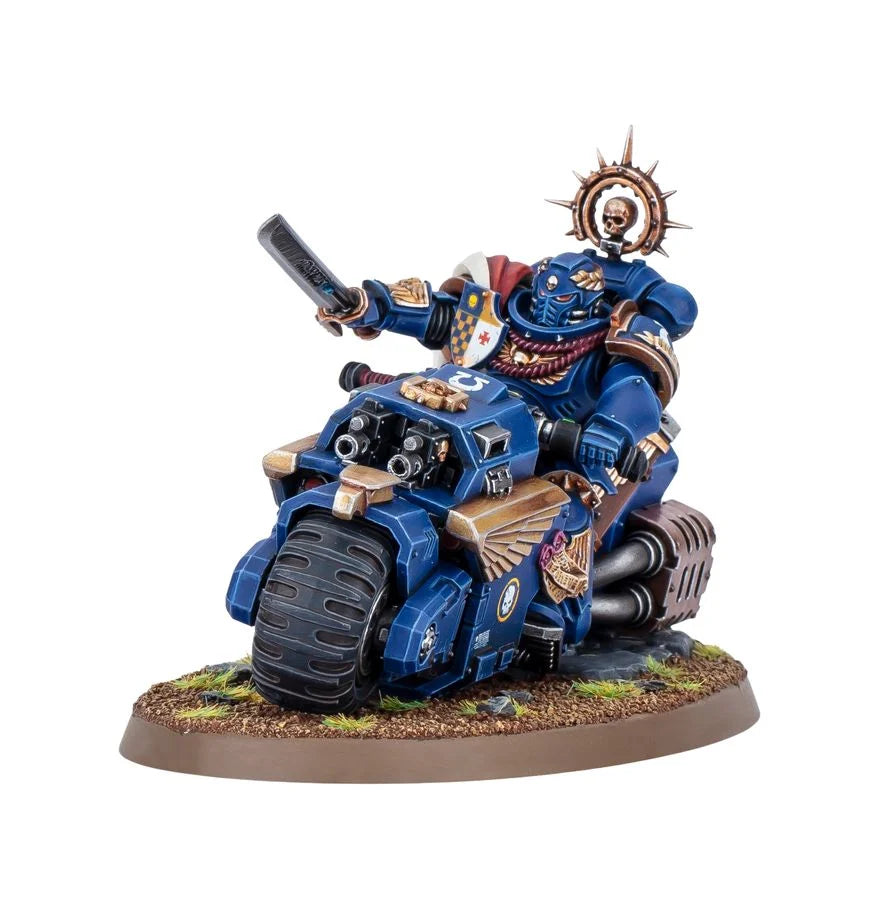 Space Marines: Captain on bike, 48-113