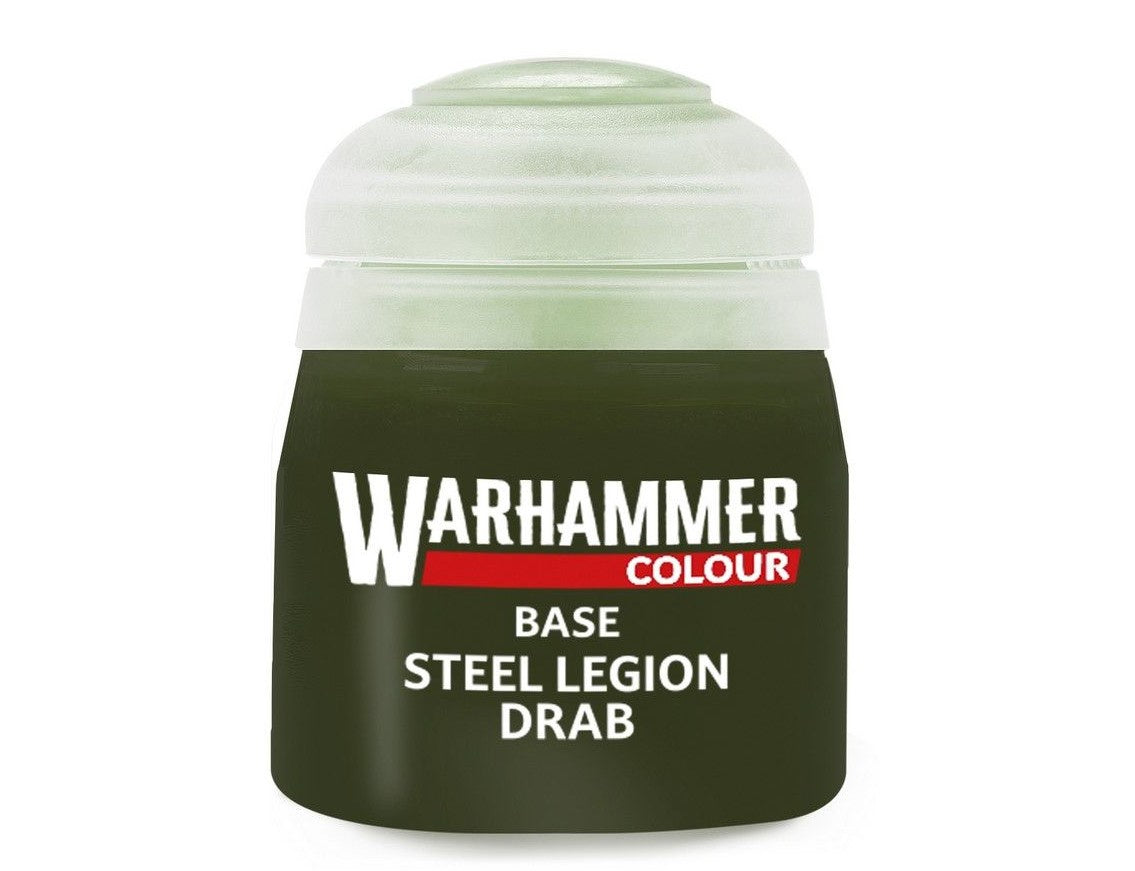 Warhammer Base: Steel Legion Drab, 12ml