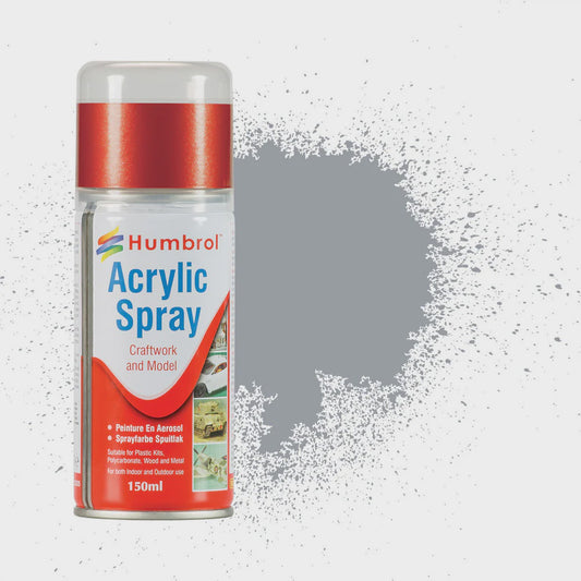 Spray, No.165 - Medium Sea Grey Satin, 150ml