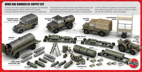 Airfix WWII RAF Bomber - Re-Supply Set 1:72 Scale, A05330