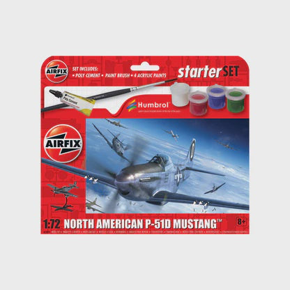 Airfix North American P-51D Mustang 1:72 Scale, A55013