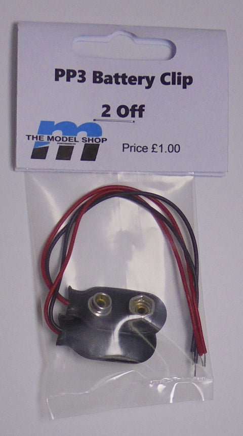 PP3 Battery Clip (x2)