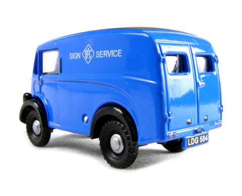 EM76611 - Morris J Van 'RAC Sign Service' 1:76