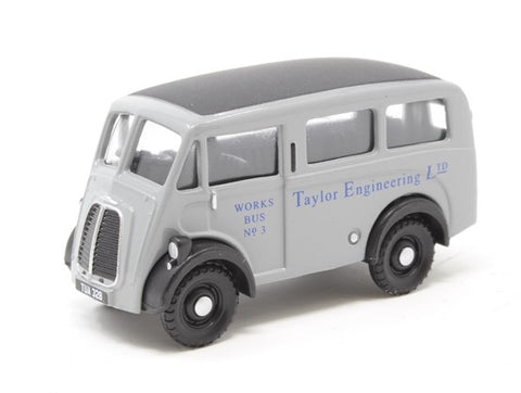 EM76650 - Morris J Estate Works Bus, 'Taylor Engineering Ltd' 1:76