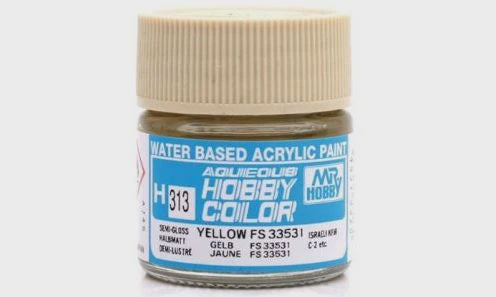 H-313 Yellow FS33531 'Satin' 10ml