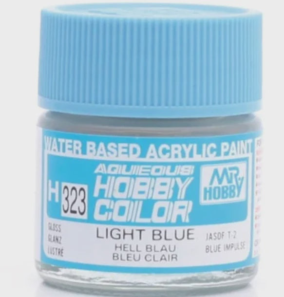 H-323 Light Blue 'Gloss' 10ml