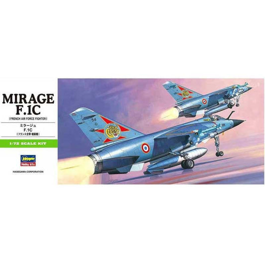Hasegawa Mirage F.1C, 1:72 Scale