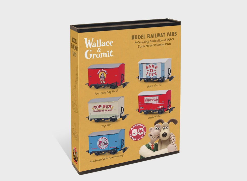 Peco - GRAA050 Wallace & Gromit Box Van Set (009 Scale)