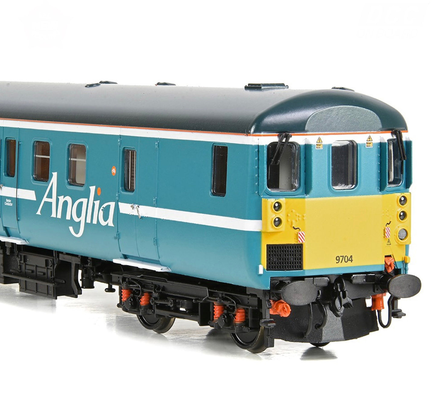 Bachmann 39-736ADC BR Mk2F DBSO (Refurbished) Driving Brake Second Open in Anglia livery '9704' Digital fitted with lighting (OO)