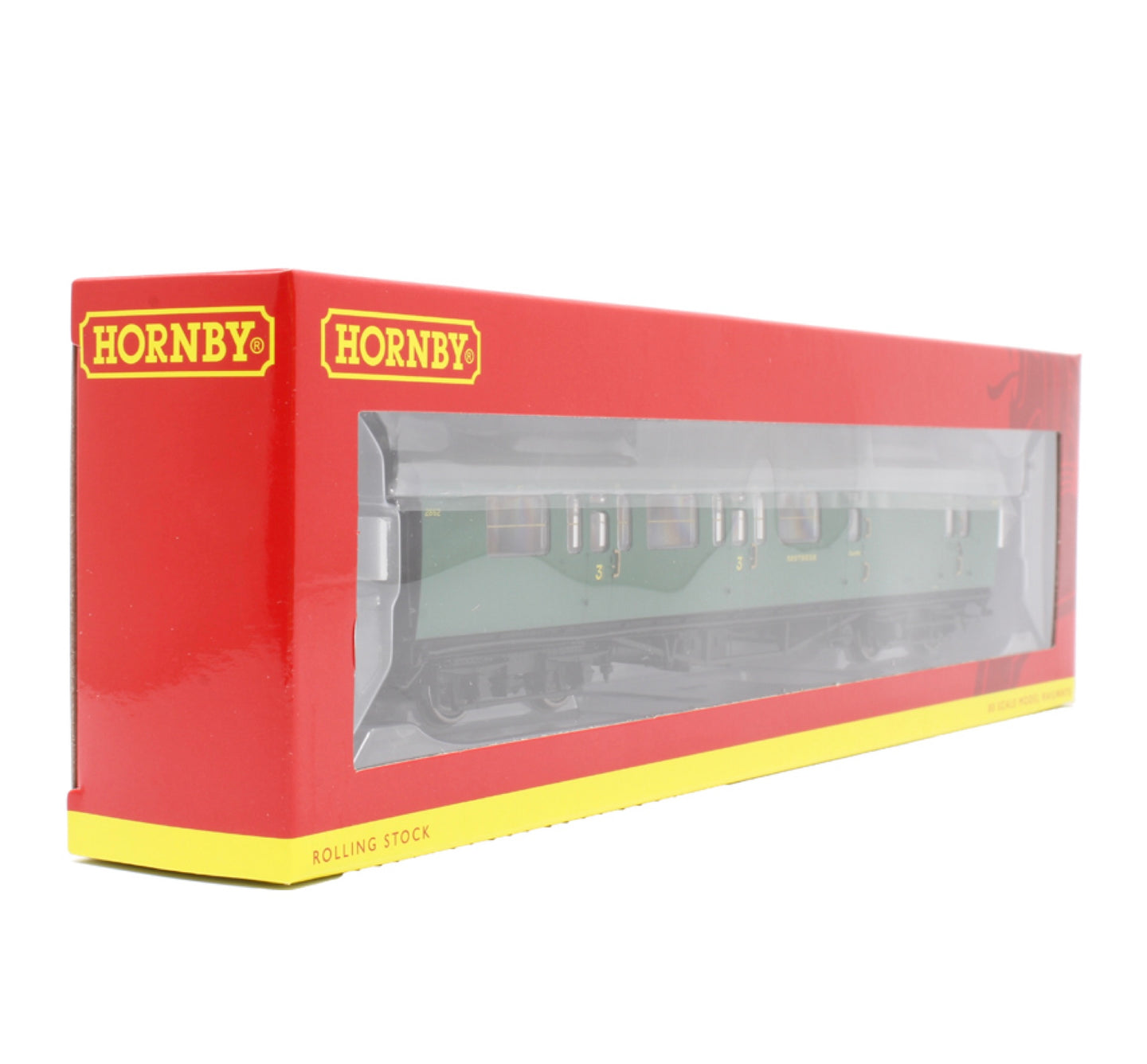 Hornby R4884C Bulleid 59' Brake Third Corridor '2862' in SR Malachite Green (OO)