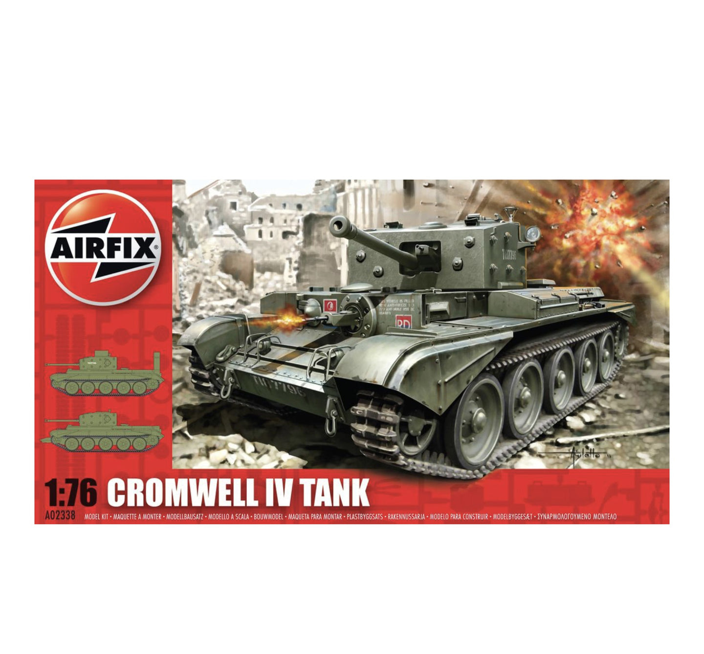 Airfix Cromwell IV Cruiser Tank 1:76, A02338