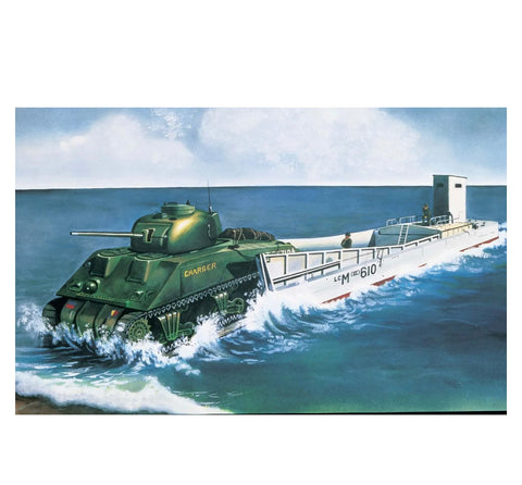 Airfix LCM3 & Sherman 1:76 Scale, A03301V