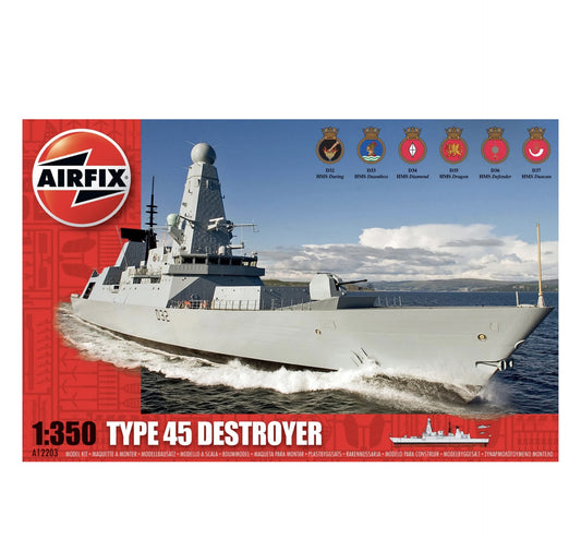 Airfix Type 45 Destroyer 1:350 Scale, A12203