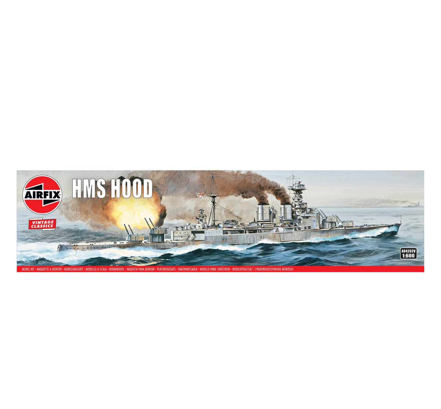 Airfix HMS Hood 1:600 Scale, A04202V