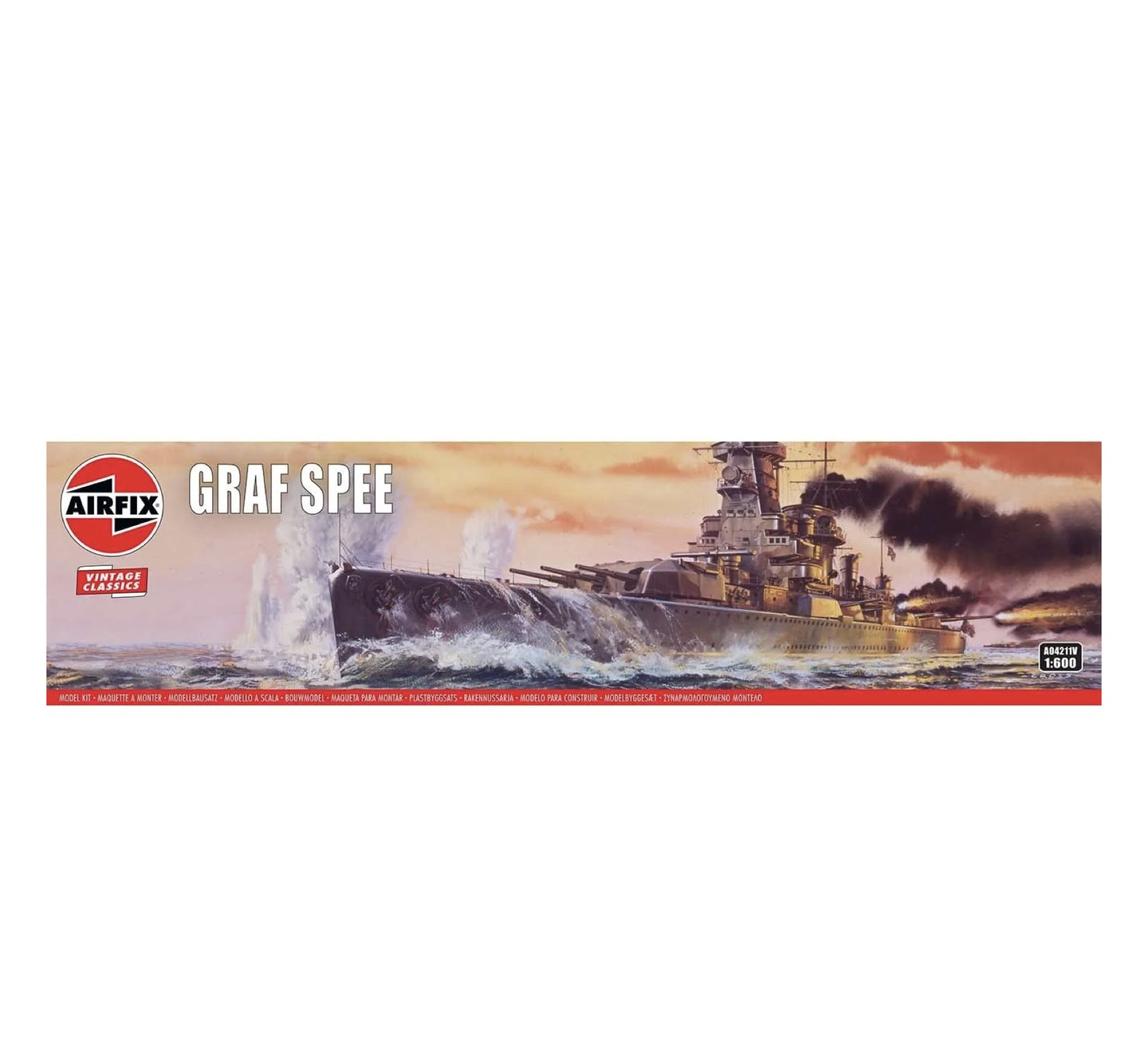 Airfix Admiral Graf Spee 1:600 Scale, A04211V