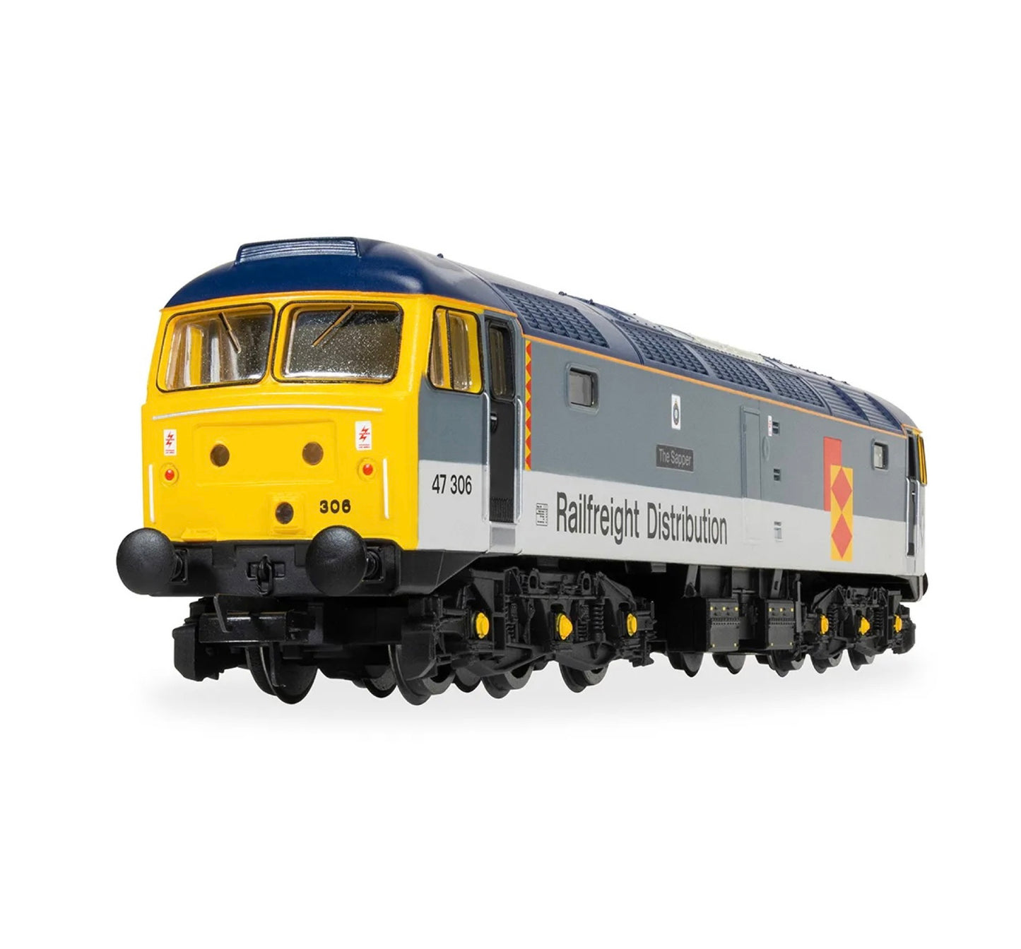 Hornby RailRoad R30440 Railfreight Distribution '47306' Class 47 'The Sapper' (OO)