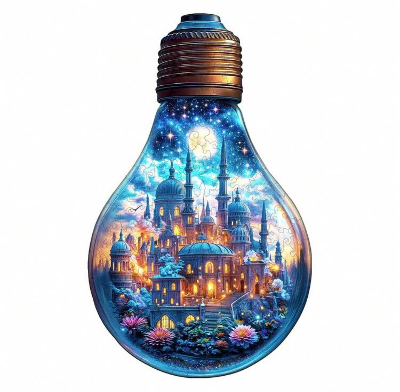 Moonlit Realm, 35 x 21.6cm (L)