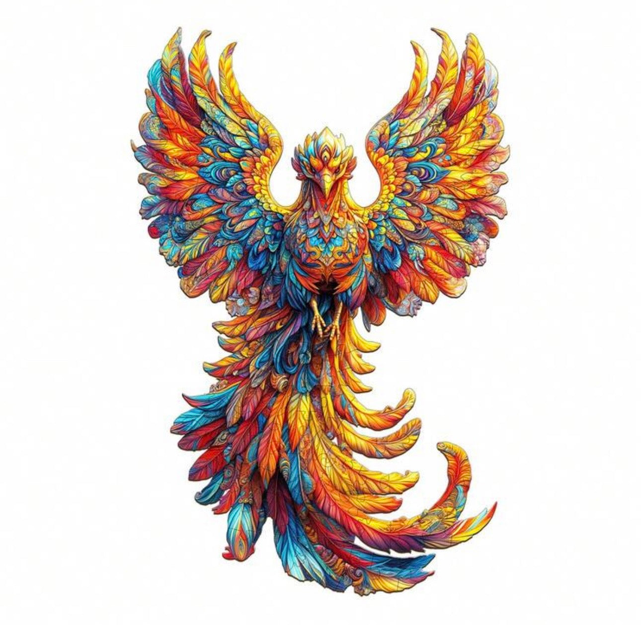 Flameborn 'Phoenix' 29 x 19.3cm (L)