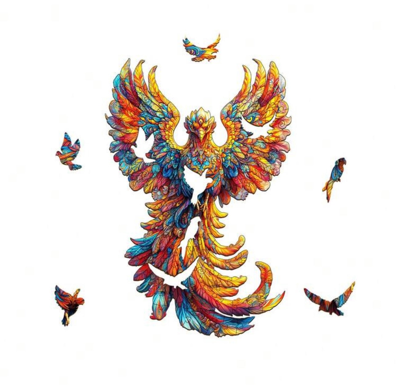 Flameborn 'Phoenix' 29 x 19.3cm (L)