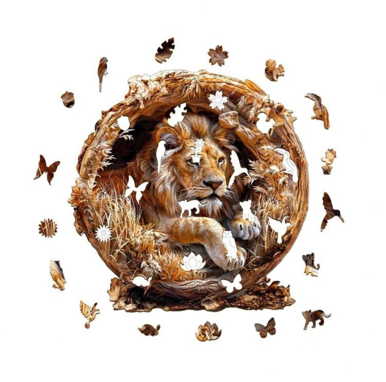 1032 - 3D Lion (L)