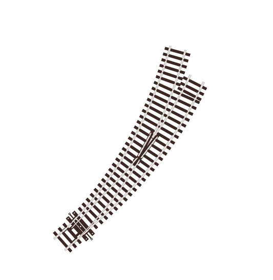 SLU77 - Curved Turnout, Small Radius, Left Hand (OO/HO)