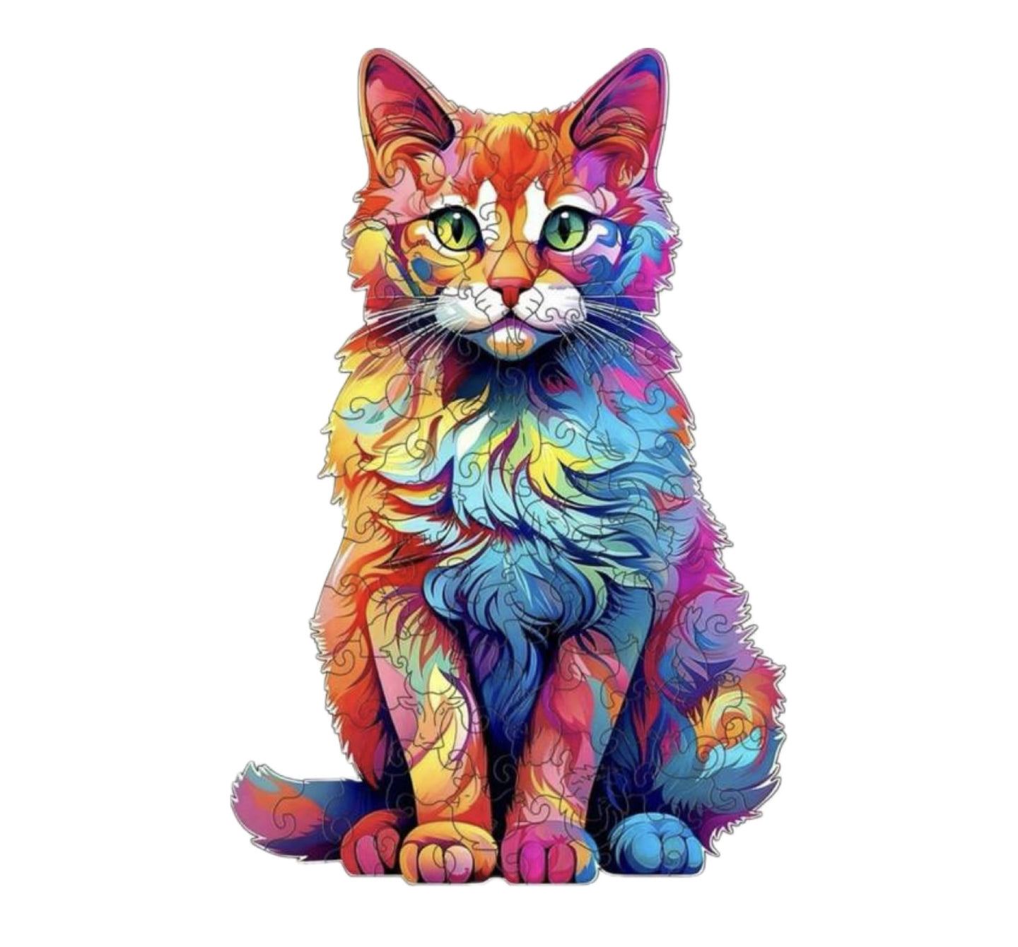 Colour Cat, 25.5 x 38.3cm (L)