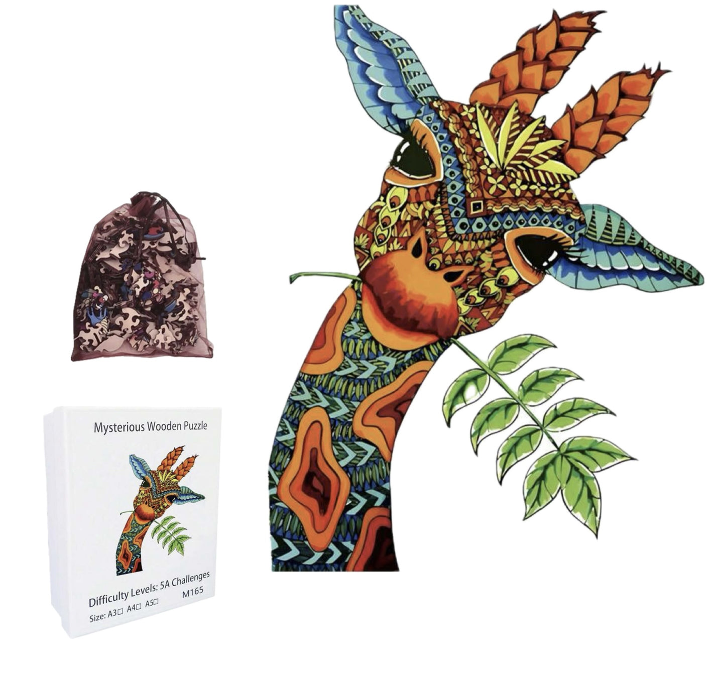 Giraffe, 28 x 36.3cm (L)