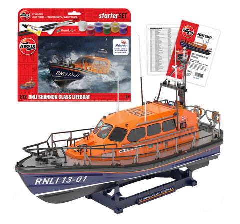 Airfix RNLI Shannon Class Lifeboat 1:72 Scale, A55015