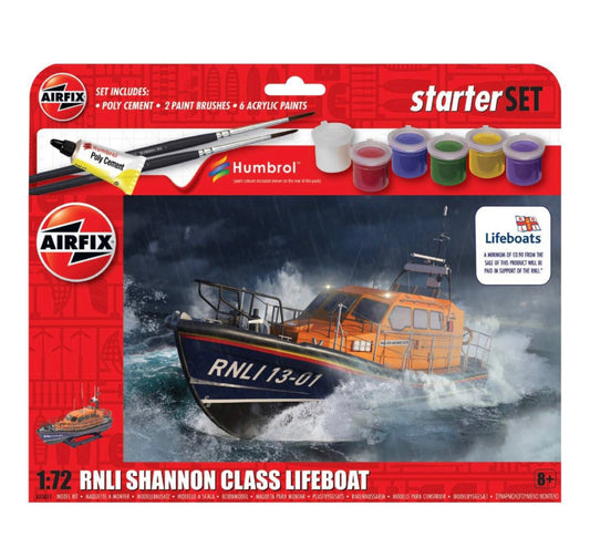 Airfix RNLI Shannon Class Lifeboat 1:72 Scale, A55015