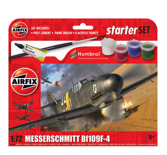 Airfix Messerschmitt Bf109F-4 1:72 Scale, A55014
