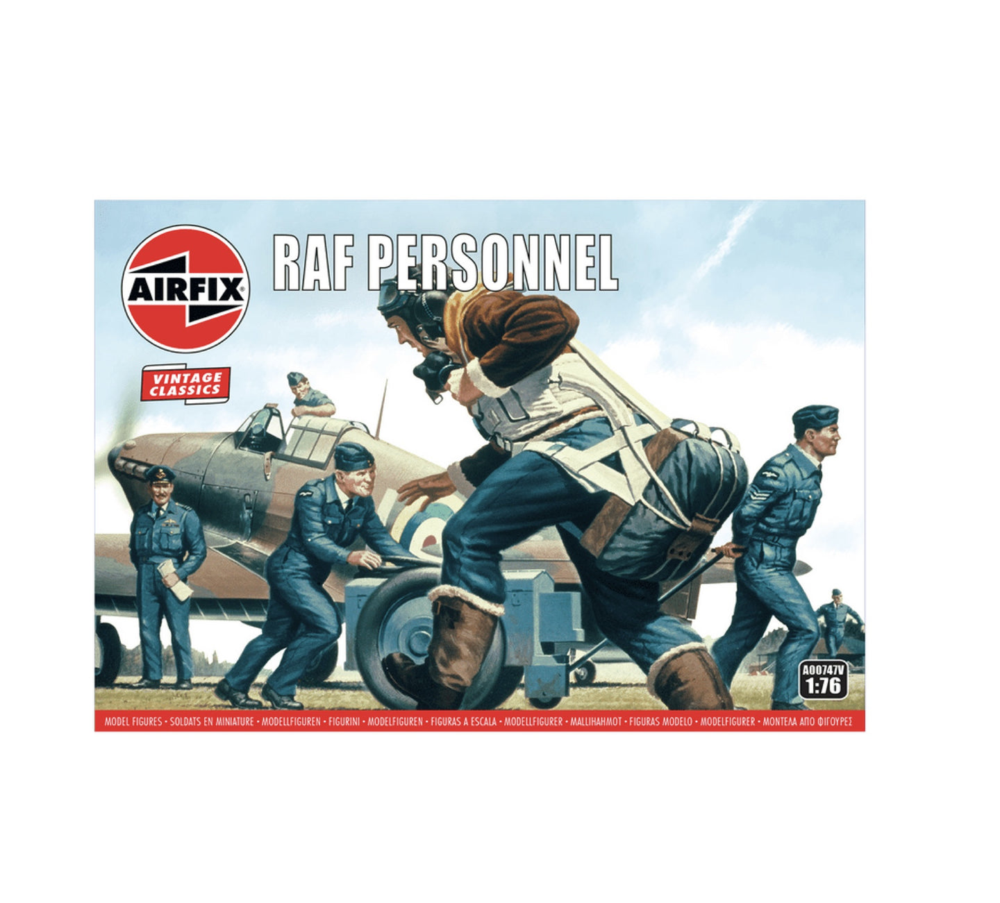 Airfix RAF Personnel 1:76 Scale, A00747V