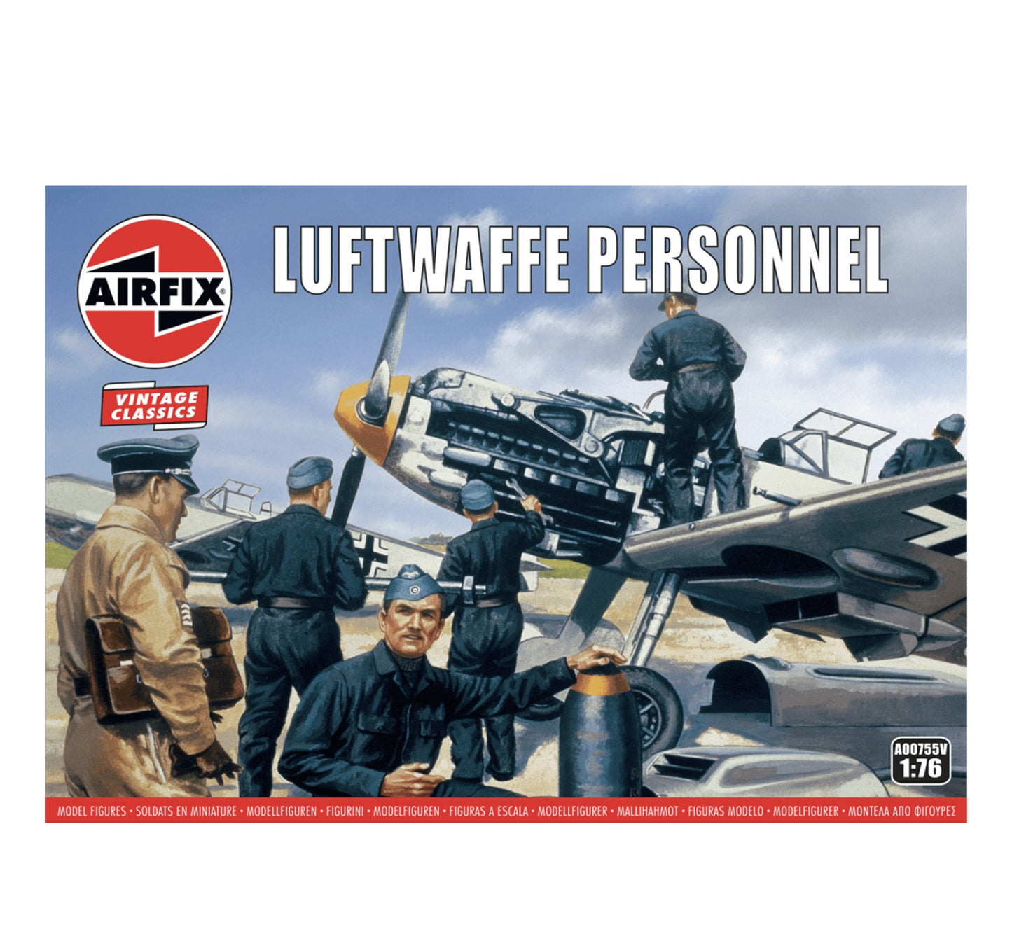Airfix Luftwaffe Personnel 1:76 Scale, A00955V