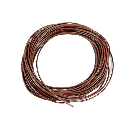10m Wire - 16/0.2mm 'Brown'