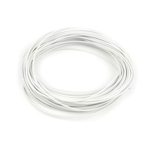 10m Wire - 16/0.2mm 'White'