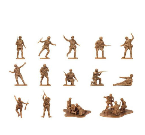 (D) Airfix WWII Russian Infantry 1:76 Scale, A00717V