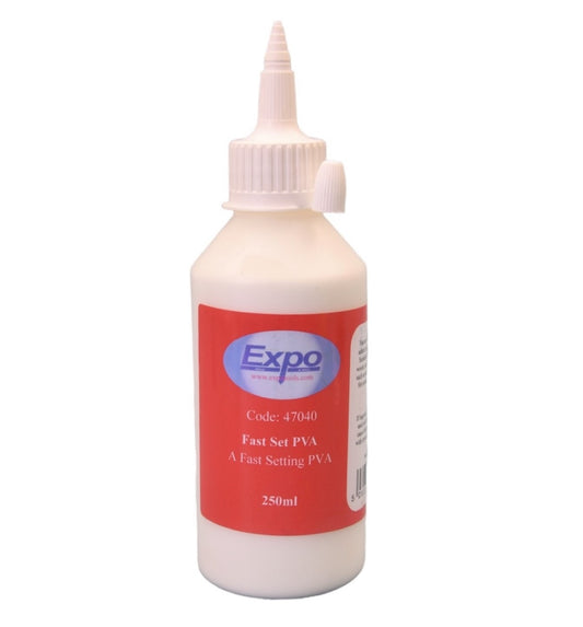 47040 - Expo Fast Set PVA Glue, 250ml