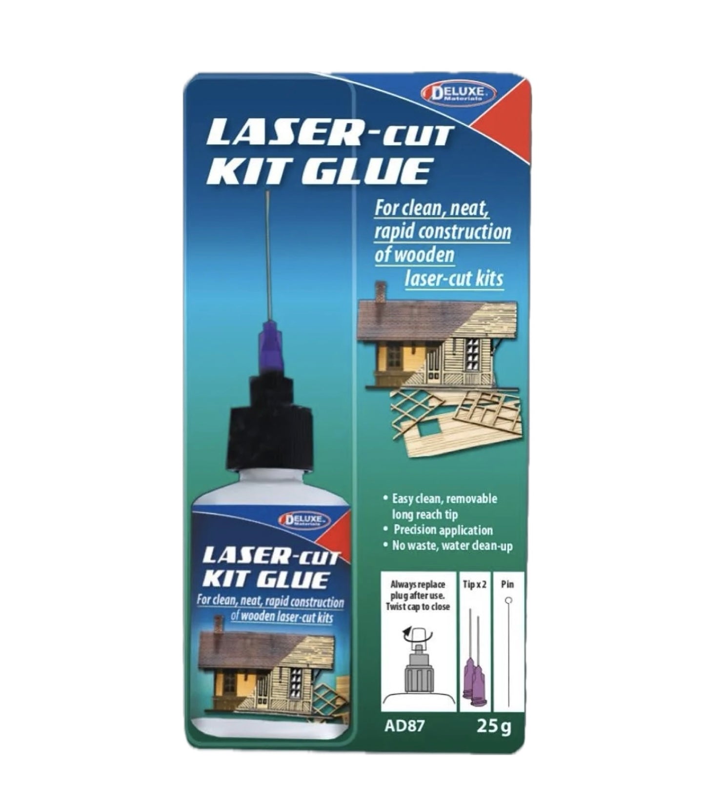 AD87 - Laser Cut Kit Glue, 25g