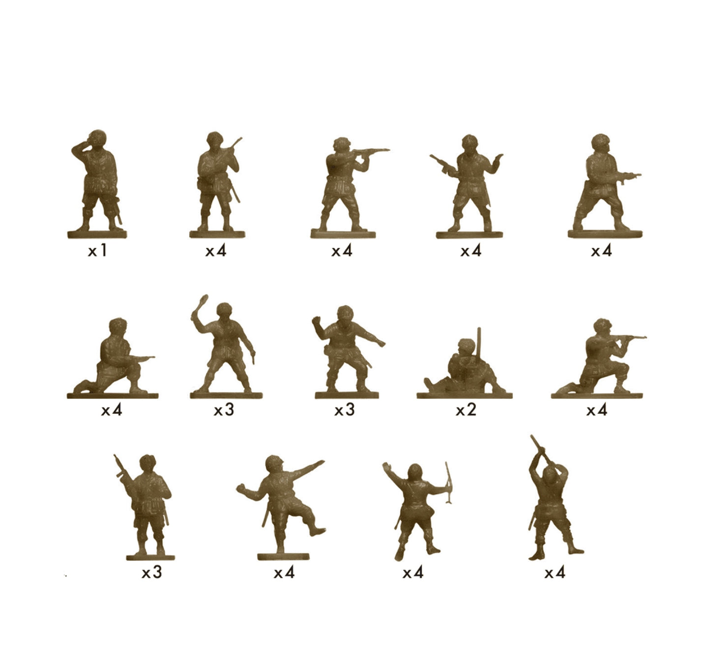 Airfix WWII US Paratroops 1:76 Scale, A00751V