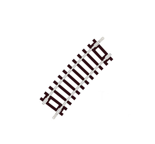 ST-227 Half Curve, 2nd Radius, Code 100 'Setrack' (OO/HO)