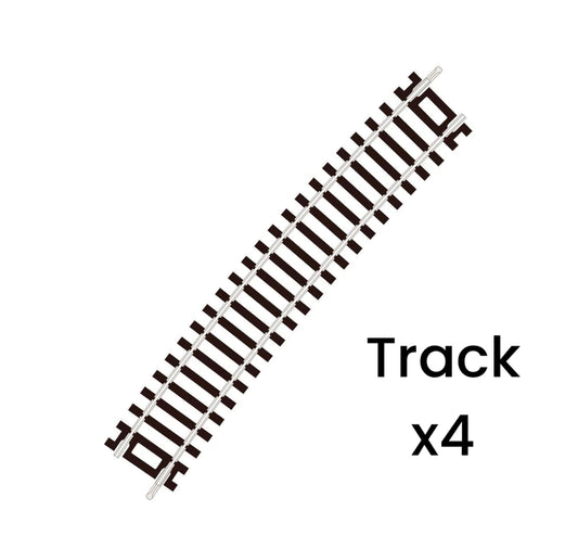 ST-238 x4 'Blister Pack' Special Curve, Code 100 'Setrack' (OO/HO)