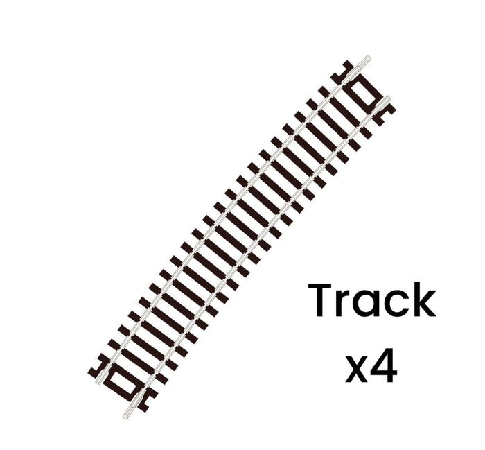 ST-238 x4 'Blister Pack' Special Curve, Code 100 'Setrack' (OO/HO)