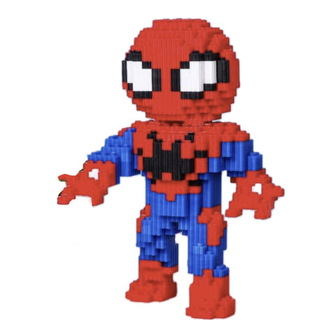 Spider-Man Model Pixel Build, 20cm