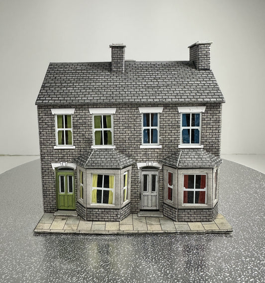 SH2014 - Stone Terraced House (1:76)