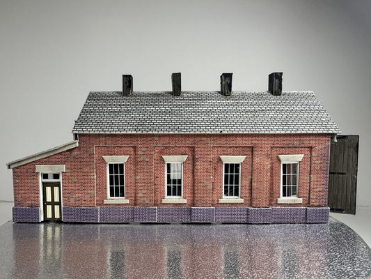 SH2016 - Brick Single Track Engine Shed (1:76)