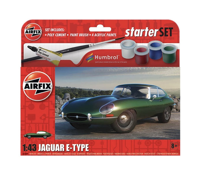 Airfix Jaguar E Type 1:43 Scale, A55009