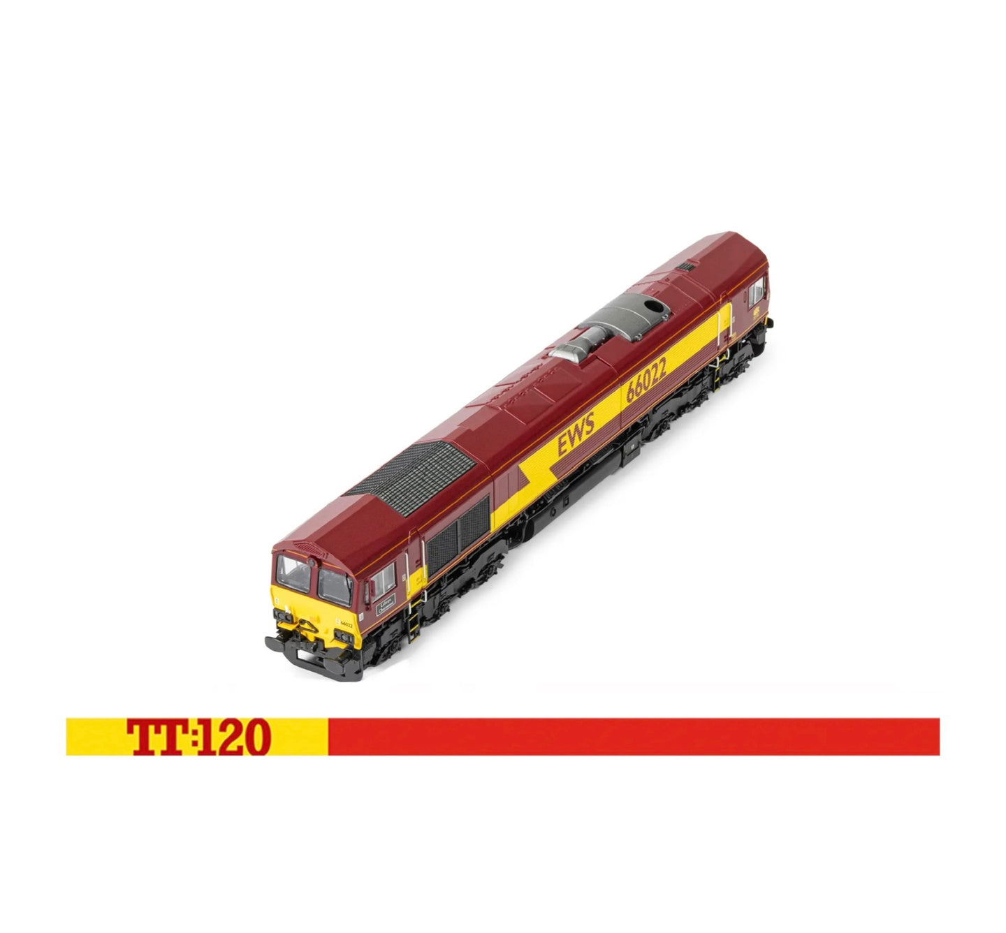 TT3030M EWS - Class 66 - 66022 'Lafarge Charnwood' TT1:20