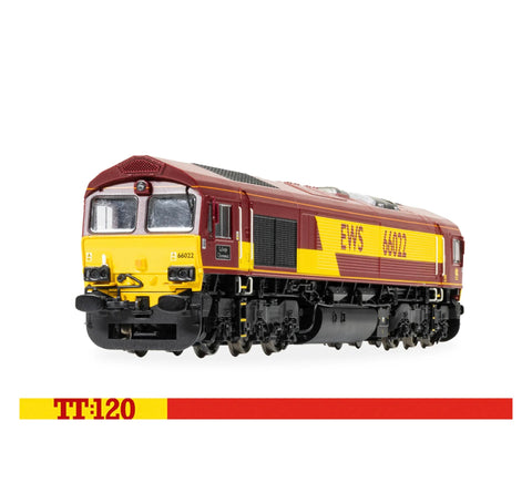 TT3030M EWS - Class 66 - 66022 'Lafarge Charnwood' TT1:20