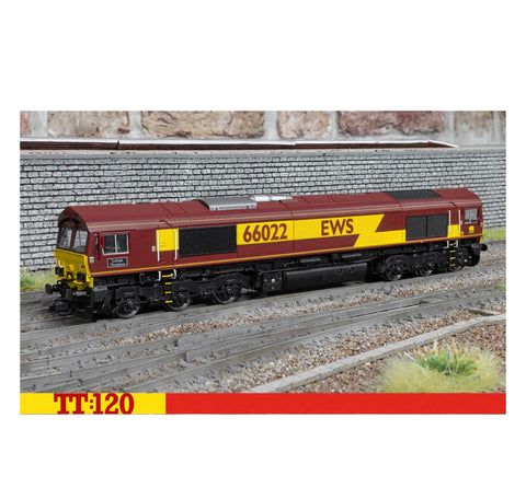 TT3030M EWS - Class 66 - 66022 'Lafarge Charnwood' TT1:20